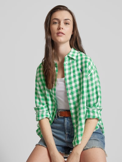 Polo Ralph Lauren Bluzka koszulowa w kratkę Zielony 3