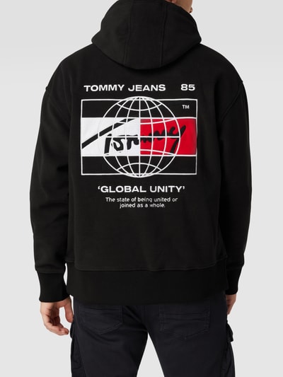 Tommy Jeans Hoodie mit Stickerei Black 5