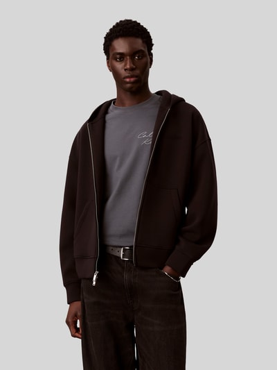 CK Calvin Klein Sweatjacke mit Zweiwege-Reißverschluss Black 4