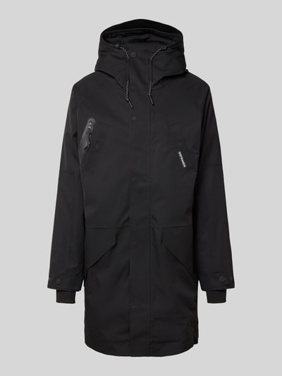 GOFRANCK Kurtka z kapturem model ‘Ozone’ Czarny 2