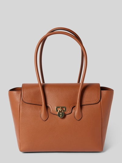 Lauren Ralph Lauren Handtasche mit Tragehenkel Cognac 2