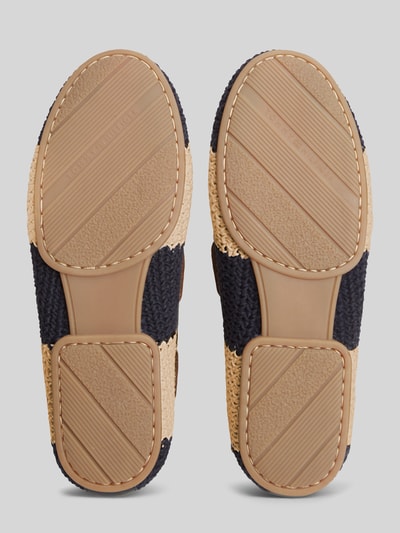 Tommy Hilfiger Loafer in Strukturoptik mit Schleife Dunkelblau 3