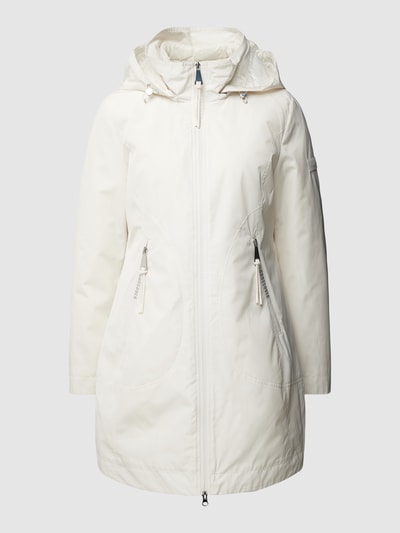 Betty Barclay Parka met labeldetail Offwhite - 2