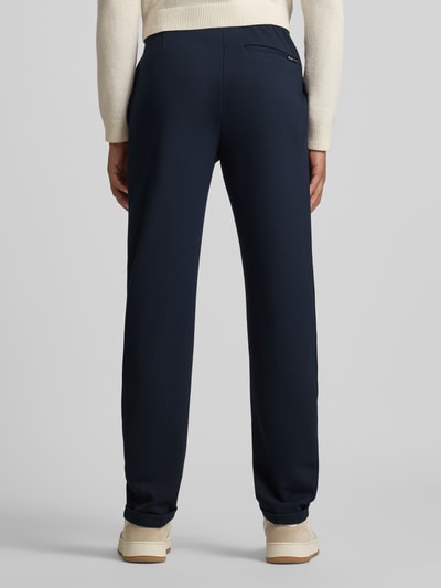 Tom Tailor Denim Tapered Chino mit Viskose-Anteil Dunkelblau 5