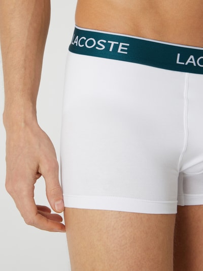 Lacoste Trunks mit Label-Details im 3er-Pack Weiss 6