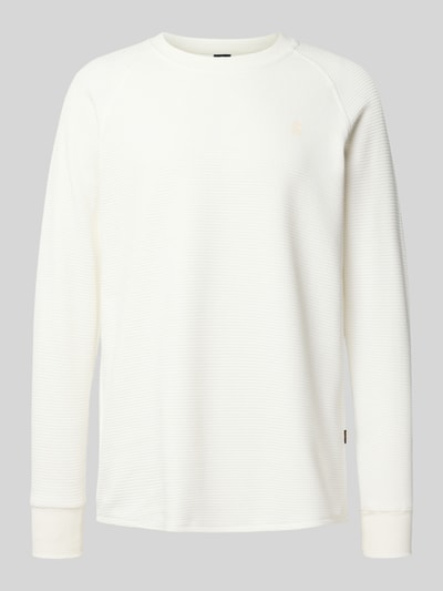 G-Star Raw Regular Fit Longsleeve in Strick-Optik Modell 'Jirgi' Offwhite 2