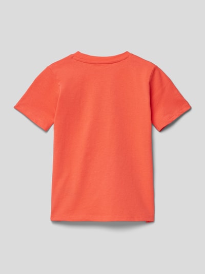 Tom Tailor T-shirt met motiefprint Koraal - 3