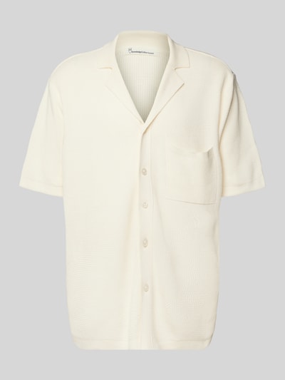 Knowledge Cotton Apparel Vrijetijdsoverhemd met knoopsluiting Offwhite - 2