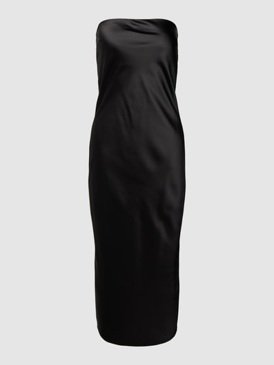 Gina Tricot Abendkleid mit Rückenschnürung Black 2