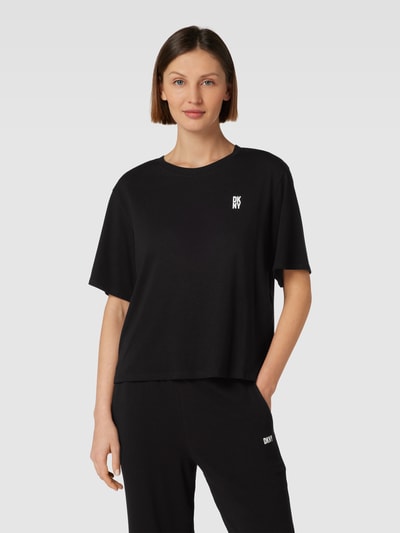 DKNY Loungehose mit elastischem Bund Black 4