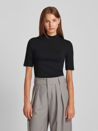 Calvin Klein Womenswear T-shirt met labeldetail Zwart - 4