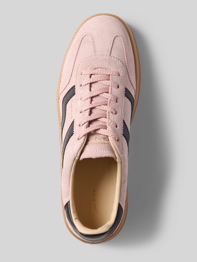 Gant Sneakersy skórzane z podeszwą na platformie model ‘Cuzmani’ Jasnoróżowy 3