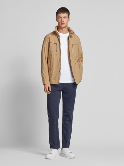 bugatti Jacke mit Stehkragen Camel 1