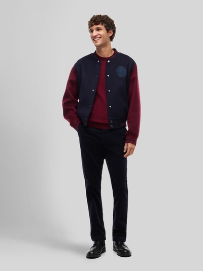 Tommy Hilfiger Slim Fit Cordhose aus Baumwoll-Mix Marine 1