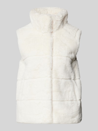 monari Gilet van imitatiebont Zand - 2