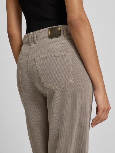 Marc Cain Wide Fit Cordhose mit Lyocell-Anteil Hellgrau 3