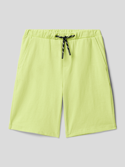 s.Oliver RED LABEL Sweatshorts mit französischen Eingrifftaschen Apfelgrün 1