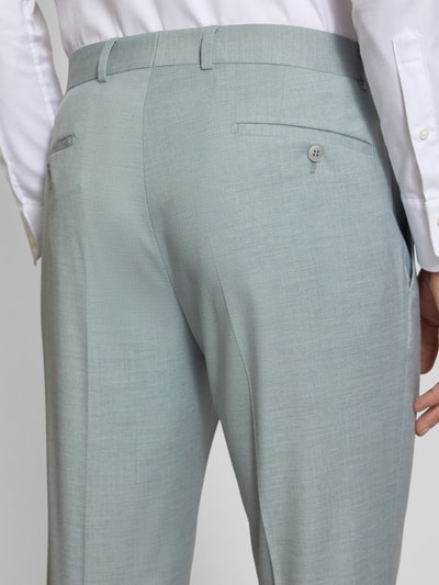 HECHTER PARIS Regular Fit Anzughose mit Paspeltaschen Modell 'X-Tension' Tuerkis 3