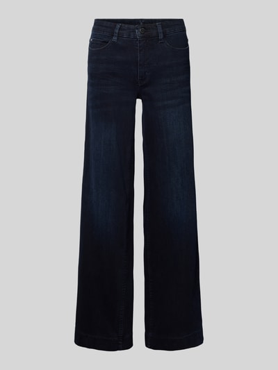 MAC Wide leg jeans in 5-pocketmodel, model 'Dream Wide Authentic' Donkerblauw - 2