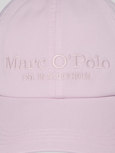 Marc O'Polo Czapka z daszkiem z wyhaftowanym logo Jasnoróżowy 2