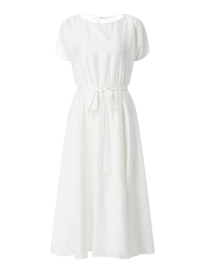 Swing Cocktailkleid mit Cut Outs Offwhite 1