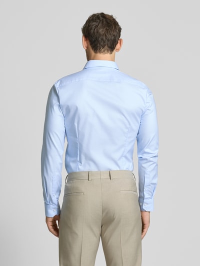 OLYMP No. Six Super Slim Fit Business-Hemd mit Kentkragen Bleu 5