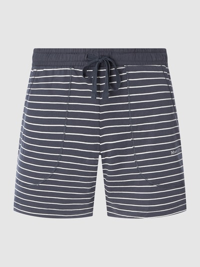 Marc O'Polo Pyjama-Shorts aus Bio-Baumwolle Anthrazit 2