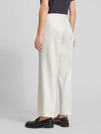 Cambio Stoffen broek met elastische band, model 'CAMERON' Offwhite - 5