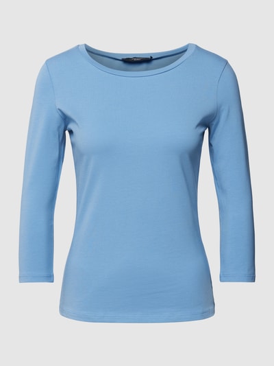 Weekend Max Mara Longsleeve mit Rundhalsausschnitt Modell 'MULTIA' Hellblau 2