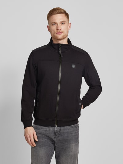 Lerros Sweatjacke mit Strukturmuster Black 4