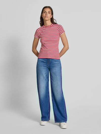 BOSS Orange Jeans mit weitem Bein Modell 'Marlene' Blau 1