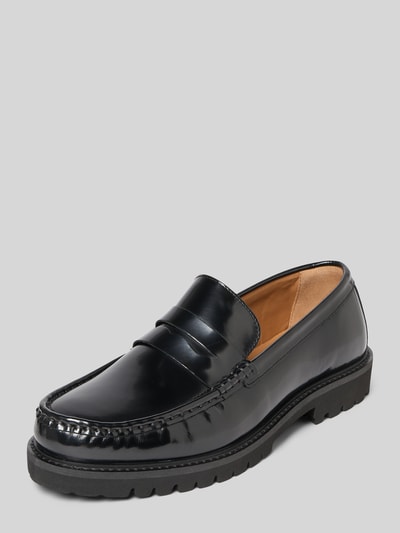 SELECTED HOMME Loafer aus echtem Leder Black 1