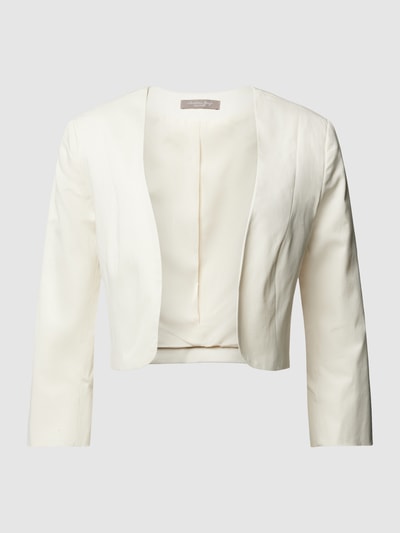 Christian Berg Woman Selection Bolero mit abgerundetem Saum Ecru 2