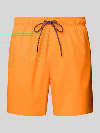 PUMA Regular fit zwembroek met ritszak Oranje - 1