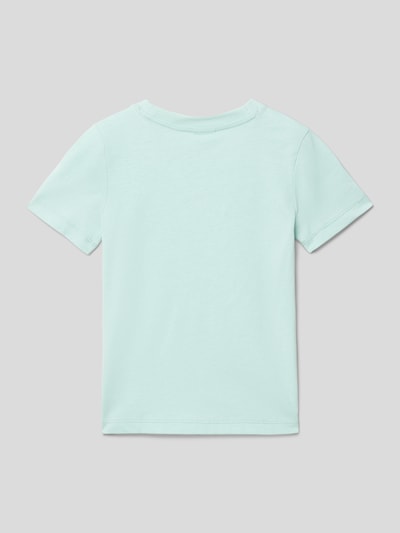 s.Oliver RED LABEL T-shirt met statementprint Mintgroen - 3