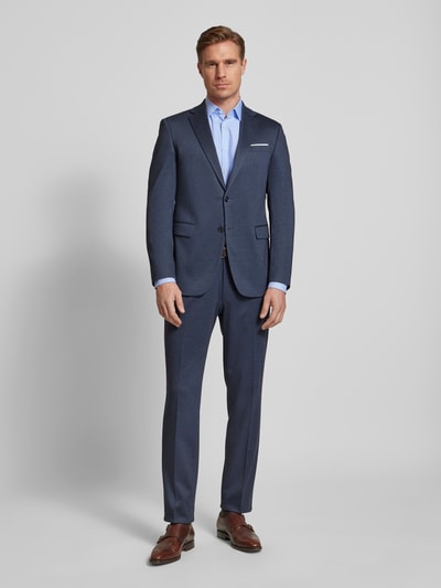 Jake*s Slim Fit Business-Hemd mit Kentkragen Bleu 1