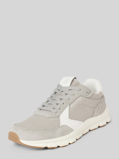 Marc O'Polo Lage sneakers van ultralicht materiaal Taupe - 1