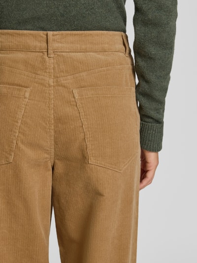 Jake*s Casual Cordhose mit Eingrifftaschen Sand 3