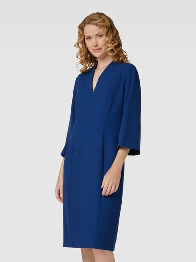 windsor. Midikleid mit V-Ausschnitt Blau 4