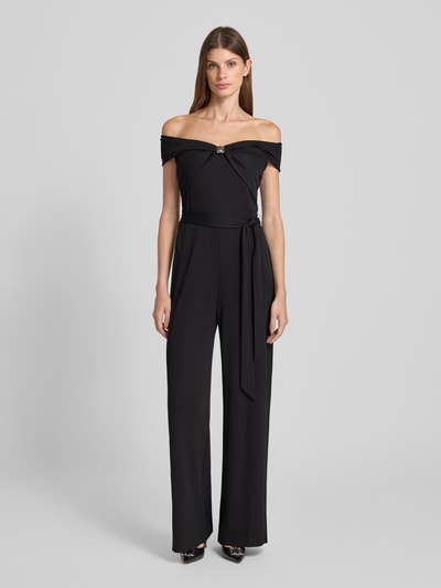 Lauren Ralph Lauren Jumpsuit im Off-Shoulder-Look Modell 'DASHNA' Black 4