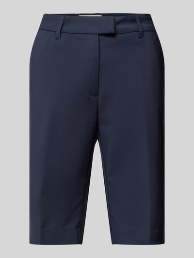 FREE/QUENT Bermudas in unifarbenem Design Modell 'Isabella' Marine 2