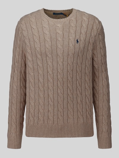 Polo Ralph Lauren Pullover mit Logo-Stitching Camel 2