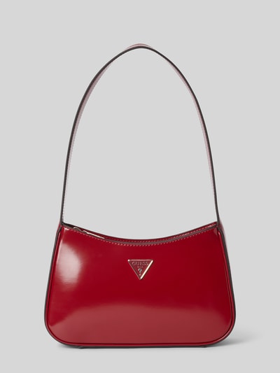 Guess Handtasche mit Label-Applikation Modell 'ARNELA' Rot 2