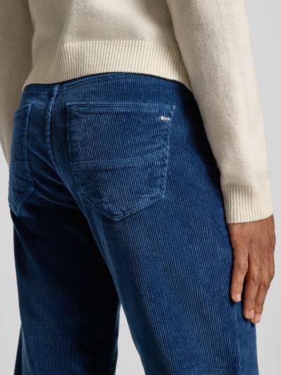 Brax Cordhose mit 5-Pocket-Design Modell 'Cadiz' Blau 3