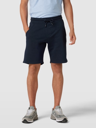 MCNEAL Sweatshorts mit französischen Eingrifftaschen Dunkelblau 4