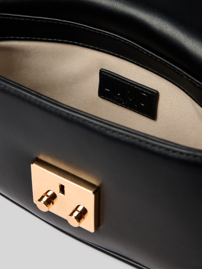 Liu Jo White Handtasche mit Klickverschluss Modell 'ADIVA' Black 4