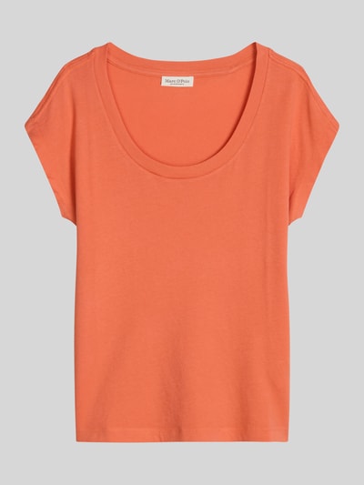 Marc O'Polo Regular Fit T-Shirt aus reiner Baumwolle Orange 2