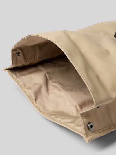 RAINS Rolltop-rugzak met verstelbare schouderbanden Beige - 5