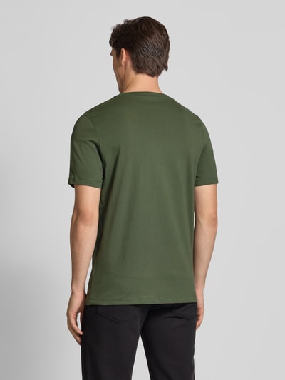 s.Oliver RED LABEL Regular Fit T-Shirt aus reiner Baumwolle Oliv 5