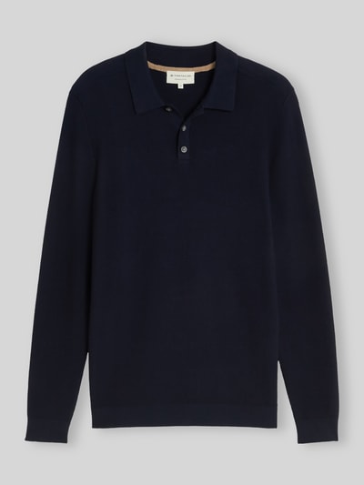 Tom Tailor Regular fit pullover met polokraag Marineblauw - 2